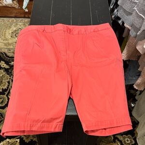 Talbots Coral Bermuda Shorts
